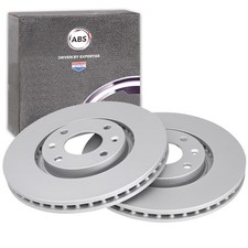 2x ABS BREMSSCHEIBEN 283mm BELÜFTET VORNE passend für CITROËN BERLINGO C3 C4 C5 