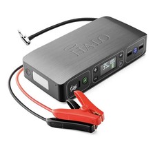 HALO Bolt Air 58830 Portable Car Battery Jumper 100 PSI Air Compressor GUNMETAL