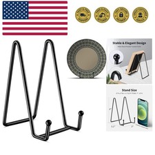 3 Pack 6 Inch Plate Stands for Display, Plate Holder Display Stand, Picture F...