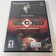 Stacked With Daniel Negreanu (Sony Playstation) CIB Complete Tested & Working