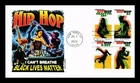 DR JIM STAMPS US COVER HIP HOP FIRST DAY ISSUE SETENANT PANDA CACHET