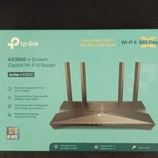 TP-LINK Archer AX3000 Wi Fi 6 AX3000 Dual-Band 4-Stream Gigabit Router