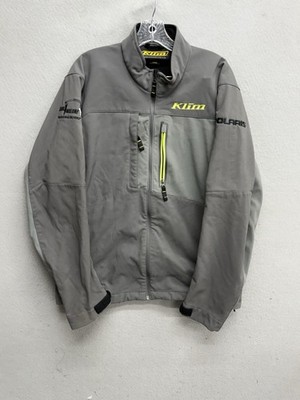 Klim Inversion Jacket Mens Large L Gore Windstopper Riding Jacket Gray