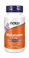 Nutritional Supplement Melatonin 100 Count Pack of 2 Free Radical Scavenger