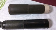 Antique Telescope/Spyglass, Made In France 3 Draw W/Sunshade 40mm Lens Clear 32"