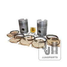 True M And W Piston Kit Fits John Deere A