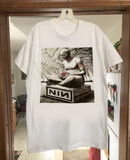 Rare NIN Nine Inch Nails Band T-shirt All Size S to 5XL BA249 FREE SHIPPING