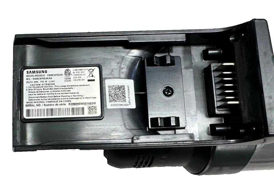 Samsung BESPOKE VS28C9762UK Jet AI Cordless Vacuum Cleaner BODY with Motor ONLY - Image 2 of 2