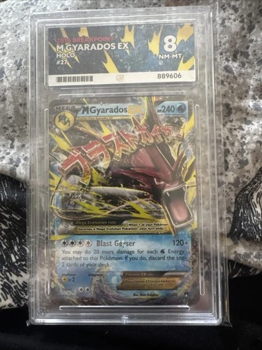 M Gyarados EX Holo Card 27/122 2016 XY  Breakpoint ACE 8