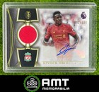Divock Origi 92/100 Auto Jersey 2016 Topps Premier Gold Liverpool #AR-DO