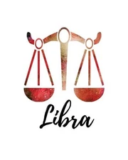 Libra: Libra Cornell Notes Red by My Astrology Journals (English) Paperback Book