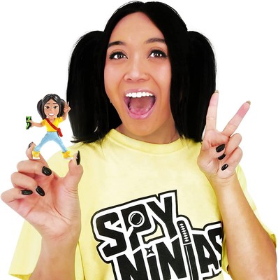 Spy Ninjas Collectible Figure 4-Pack with Chad, Multicolor, (41130