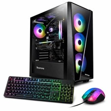 GAMING READY ARGB Custom Build Desktop i7 PC 32GB RAM 4TB SSD RTX 4060 W11 WIFI