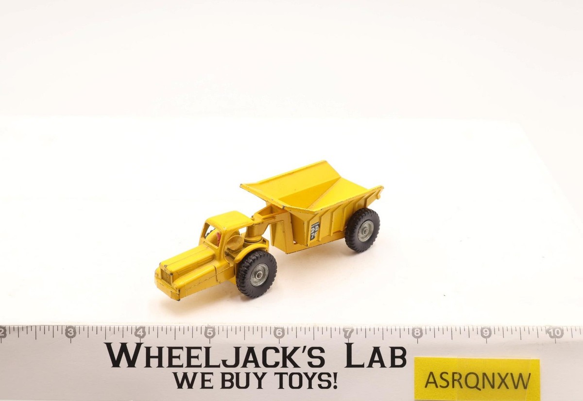 Dinkum Dumper Major Pack No. 10 Matchbox 1960s Yellow Lesney