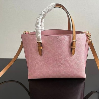 Buy CER24 Coach Mollie Tote Bag 25 In Signature Canvas With Charms