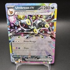 Pokémon TCG Umbreon EX 60/131 Prismatic Evolutions Double Rare M/NM English