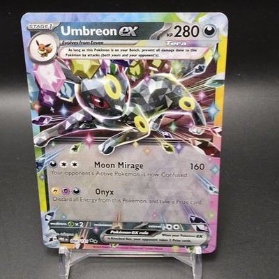 Pokémon TCG Umbreon EX 60/131 Prismatic Evolutions Double Rare M/NM English