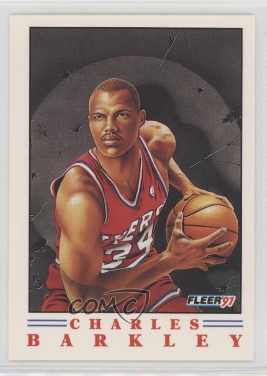 1991-92 Fleer Pro Vision Charles Barkley #3 HOF 0d22