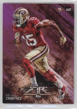 2014 Topps Fire Purple 35/499 Michael Crabtree #49 s1r