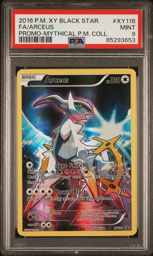Arceus graded PSA 9 for sale on eBay