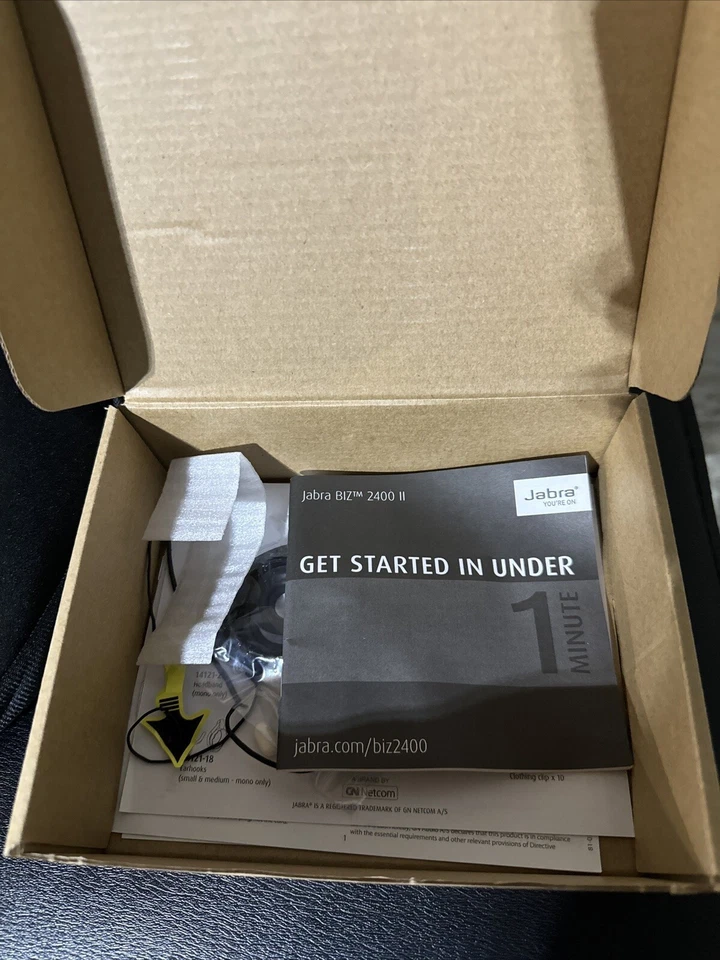 Auriculares Jabra Biz 2400 II USB Mono BT MS Teams Cancelación de Ruido Negros Foto 4 de 4