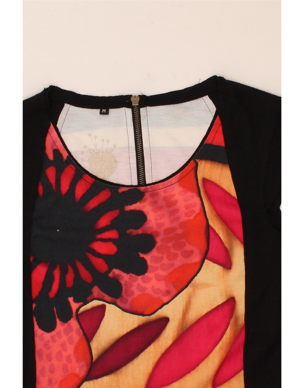 DESIGUAL Womens Abstract Pattern Basic Dress UK 1… - image 3