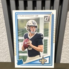 2025 Panini Donruss Football Rated Rookie Tyler Shough #304 Saints NFL