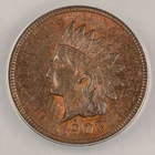 Certified 1903 Indian Head Cent ANACS MS63 RB IHC 1c