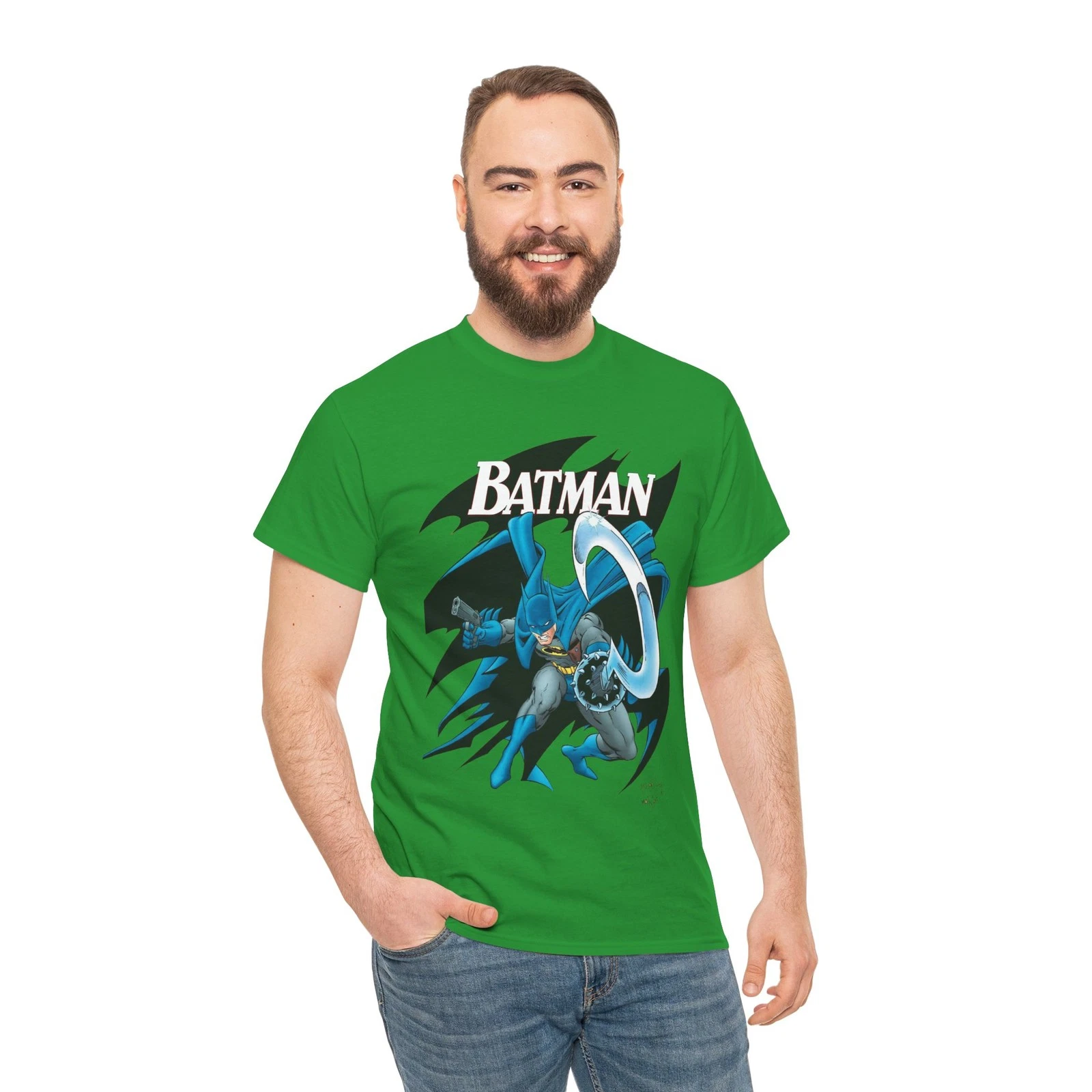 Batman T-Shirt - Todd McFarlane Art - DC Comics - Gotham - Bruce Wayne