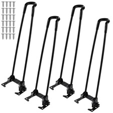 4 Pack Foldable Legs for Table 12.6 Inch Collapsible Table Legs - Heavy Duty