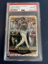 1999 BARRY BONDS Ultimate Victory Parallel 100 #98 #73/100 PSA 10 Pop 1 Only 1