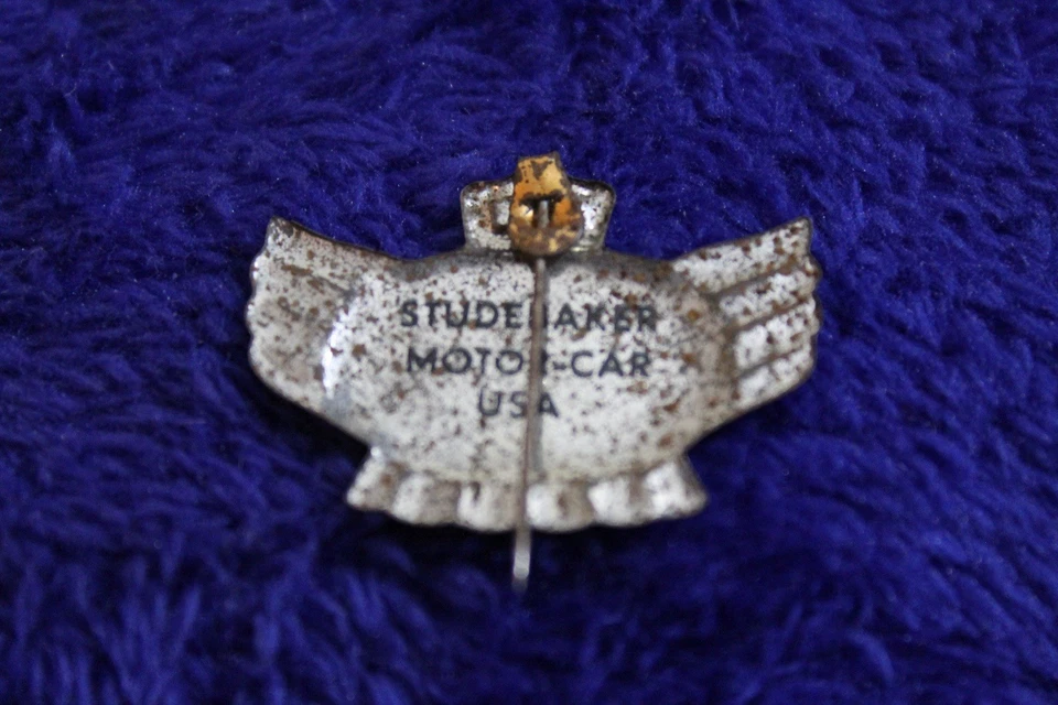 Vintage Studebaker Hat Lapel Pin Accessory Metal Lark Champ Commander Deluxe - Image 2 of 3