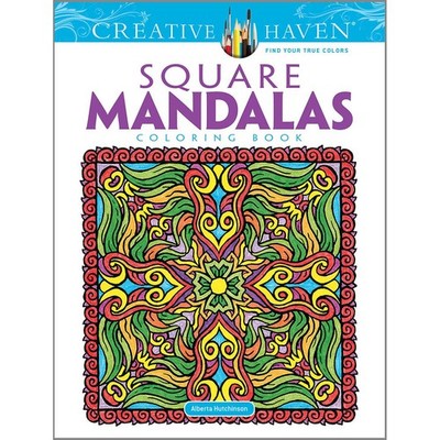Dover  Square Mandalas Coloring Book