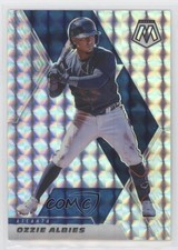 2021 Panini Mosaic Mosaic Prizm Ozzie Albies #64 0j10