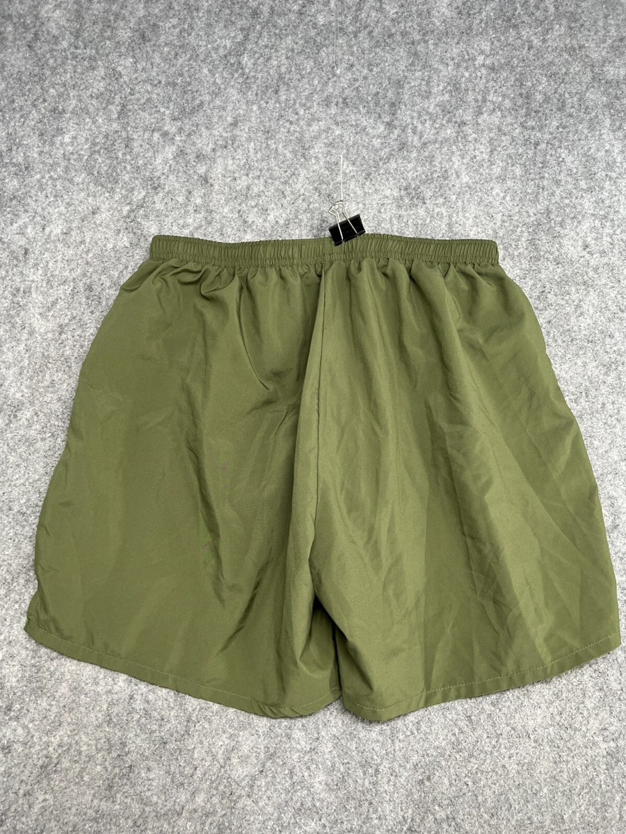 Soffe Shorts Womens Size Medium Green Activewear Lined Pull On Drawstring  Waist