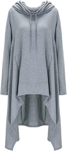 Women Pullover Hoodies Sweatshirt Long Sleeve Oversize Top Shirt Dress… - Picture 4 of 12