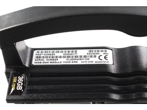 Genuine Dell 36GB 15000RPM Fibre Channel 3.5-inch Hard Disk Drive W/ Cover 2Y348 - Picture 8 of 8