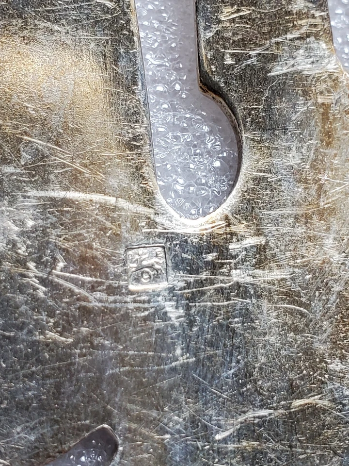 Couverts de Service à Poisson- Décor Floral Argent ? - Photo 4/4