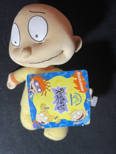 VINTAGE APPLAUSE RUGRATS TOMMY PICKLES PLUSH NWT NICKELODEON 7”