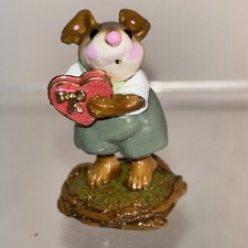 WEE FOREST FOLK M-80A (4) Be Mine, BluePants,WhtSleves,CandyBox, SPECIAL COLOR