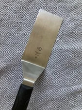 Mercer Culinary M18720 Turner 6" x 3" Square Edge 13-1/2" Stainless Spatula