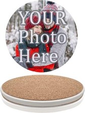 Personalized Coasters Ceramics for Drink DIY Your Own text for Restaurant