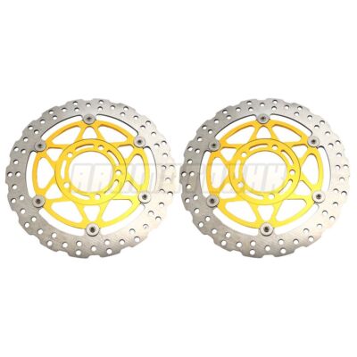 dm Front Brake Discs Rotors For Kawasaki ZX-6R ZX6R NINJA 636 ABS