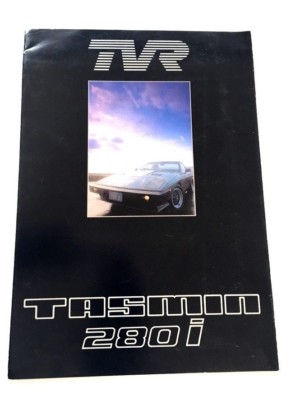 TVR Tasmin 280i Original Car Sales Brochure - 1981 1982 1983 1980