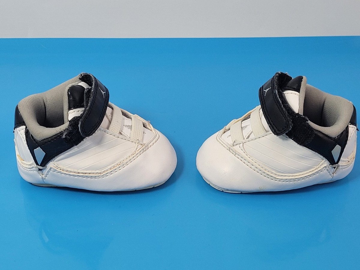 NIKE AIR JORDAN WHITE BABY/TODDLERS SIZE 1C (Model #343605-161