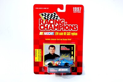 Joe Nemechek | Nascar RACING CHAMPIONS 1:64 Die Cast W/Card and Stand