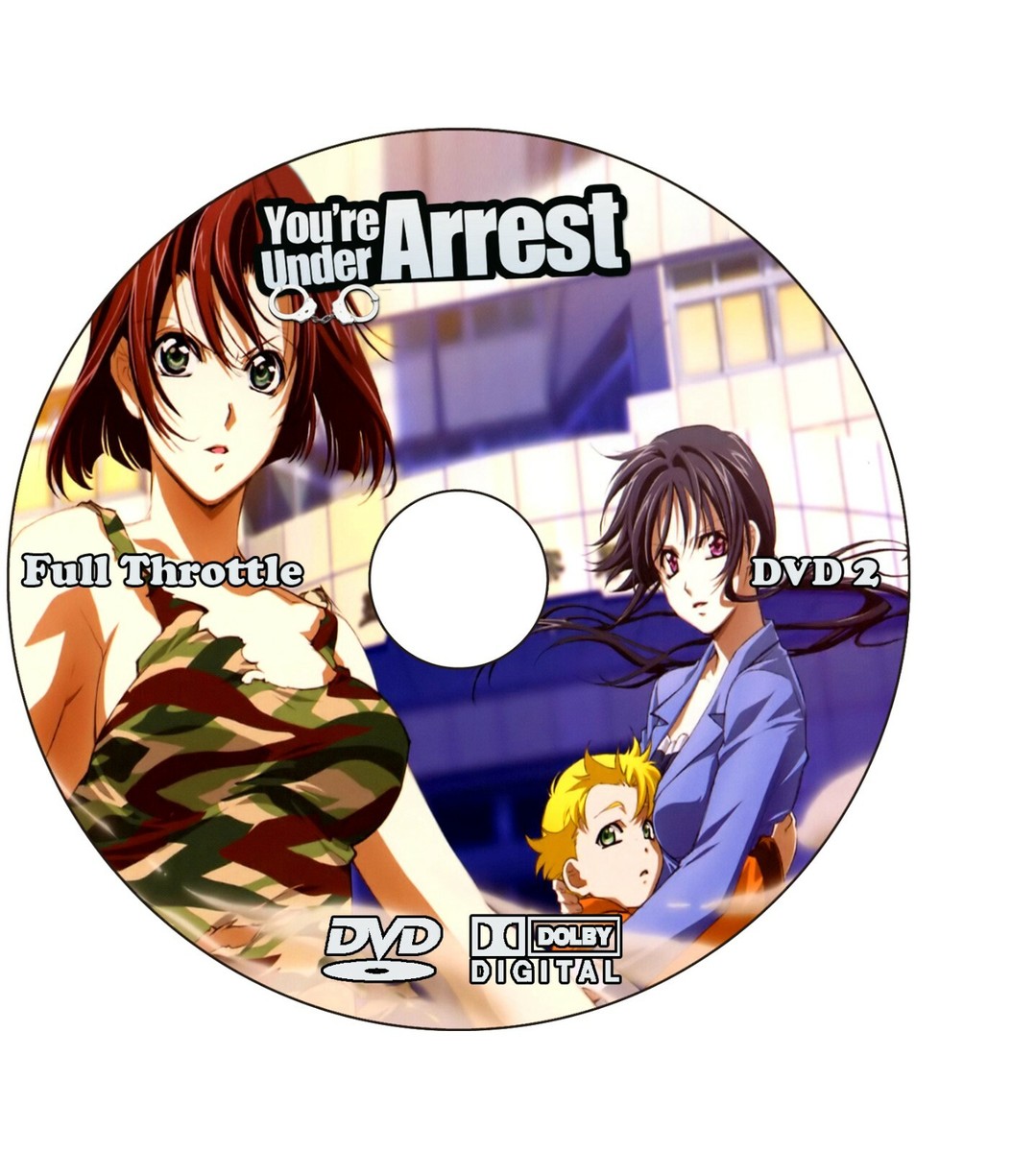 アニメ You're Under Arrest: Fast & Furious DVD You're Under Arrest: Fast & Furious Collection 1 & 2 - RARE Anime