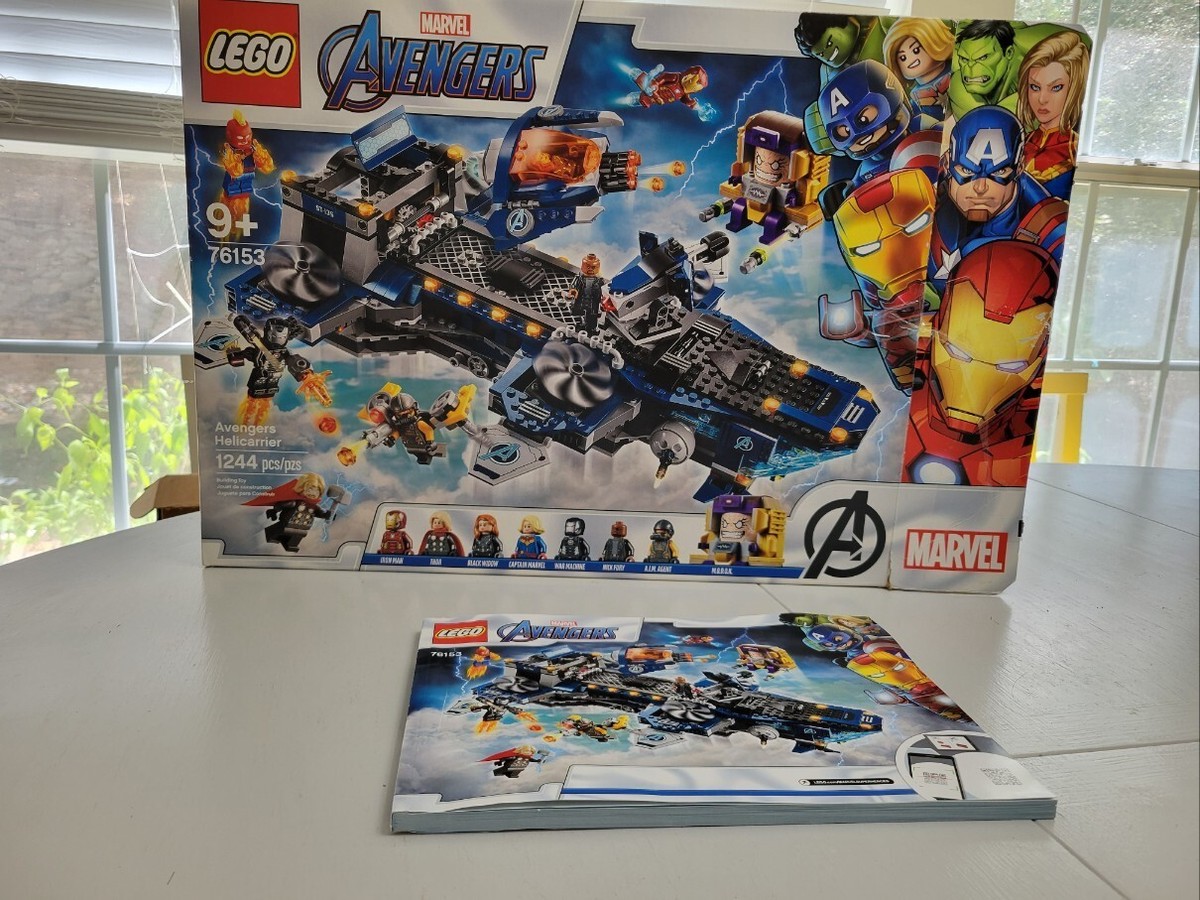 Lego Marvel avengers Helicarrier #76153 pack#2 ,1 of 3 missing