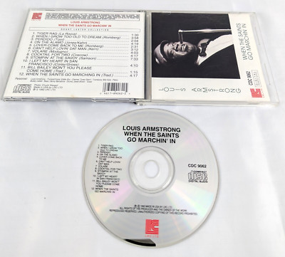 When The Saints Go Marching In All-Time Jazz CD Louis Armstrong 12 Tracks