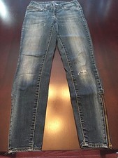 Jessica Simpson Skinny Blue Jeans/Leggings Used Size 26
